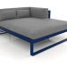 3d model XL modular sofa, section 2 right (Night blue) - preview