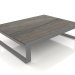 3d model Coffee table 120 (DEKTON Radium, Anthracite) - preview