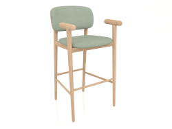 Bar stool with armrests Mild (03)