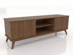 TV cabinet OPEN 1500 mm (light walnut)