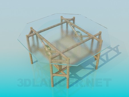 3D Modell Couchtisch - Vorschau