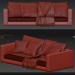 Andersen Minotti Sofa 3D-Modell kaufen - Rendern
