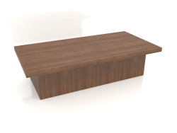 कॉफी टेबल जेटी 101 (1600x800x400, लकड़ी की भूरी रोशनी)