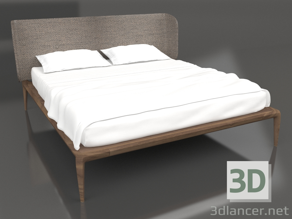 Modelo 3d cama de casal bons sonhos - preview