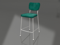 Benson semi-bar stool 64.5 cm (Green)