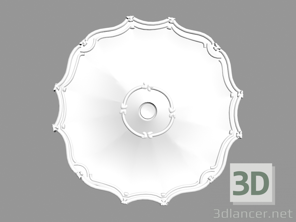 3d model Ceiling outlet R313 - preview