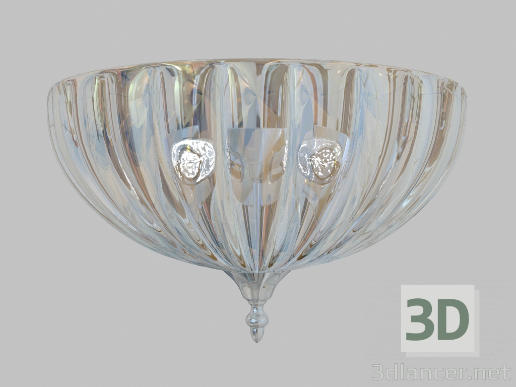 3D Modell Wandlampe (6702A) - Vorschau