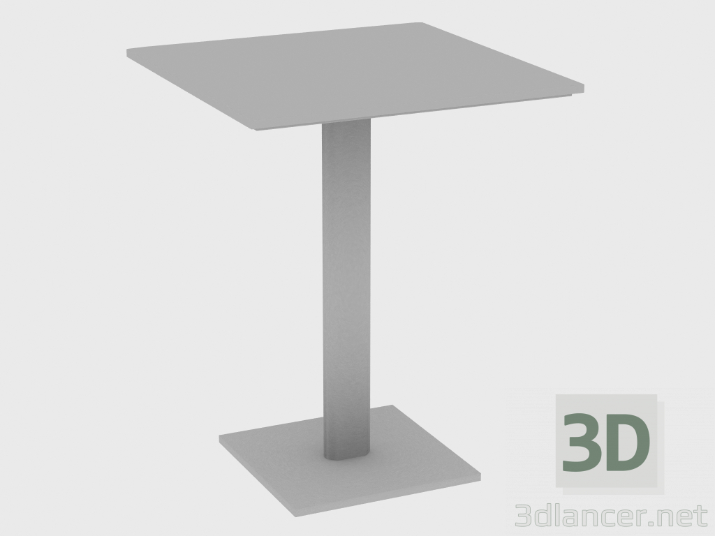 modello 3D Tavolino da caffè YAKI SMALL TABLE (41X41XH50) - anteprima