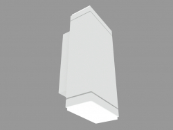 Lámpara de pared PLAN VERTICAL 90 DOBLE EMISIÓN (S3887W)