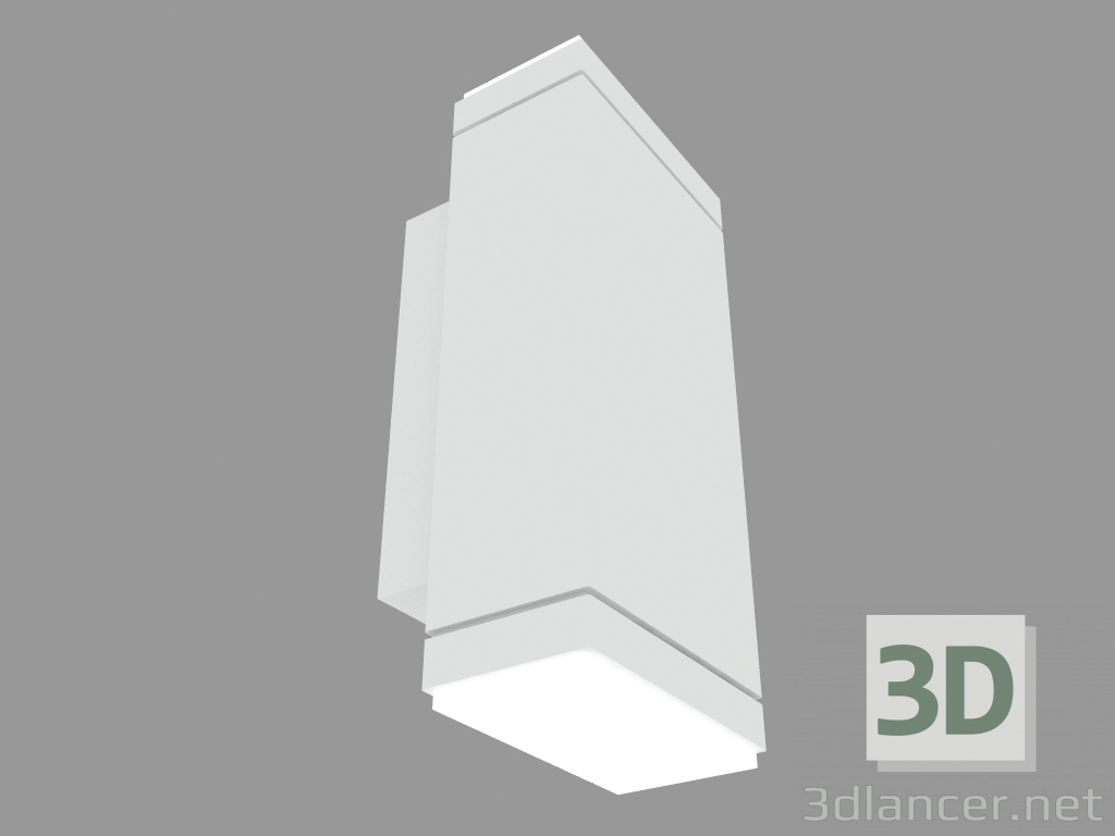 3d model Lámpara de pared PLAN VERTICAL 90 DOBLE EMISIÓN (S3887W) - vista previa