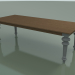 modèle 3D Table à manger (33, naturel, pierre Piasentina) - preview