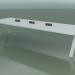 modèle 3D Table avec plan de travail 5009 (H 74-360 x 120 cm, F01, composition 2) - preview