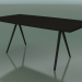 modèle 3D Table en forme de savon 5432 (H 74 - 90x180 cm, pieds 150 °, plaqué wengé L21, V44) - preview