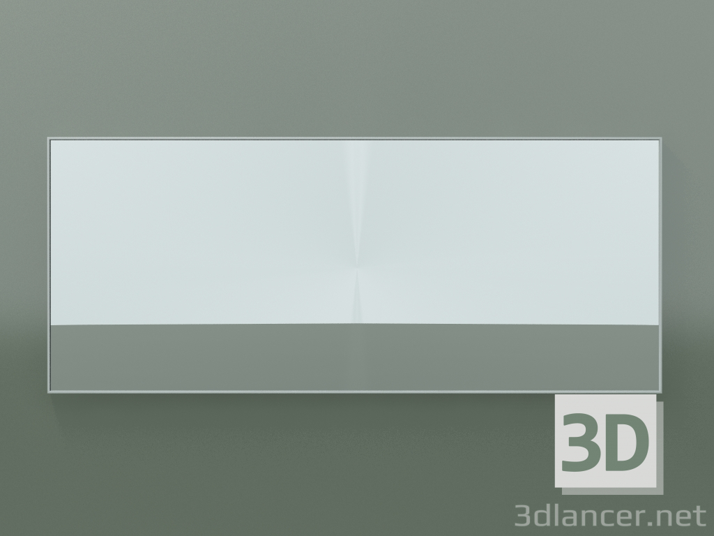 modèle 3D Miroir Rettangolo (8ATGL0001, Glacier White C01, Н 60, L 144 cm) - preview