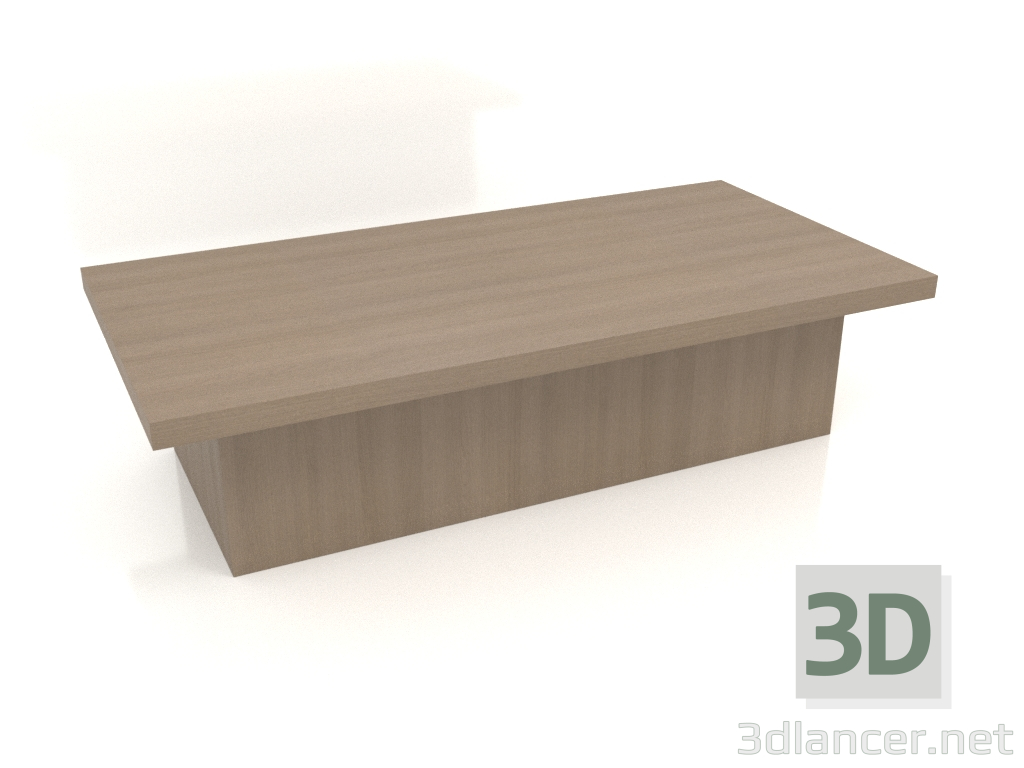 modèle 3D Table basse JT 101 (1600x800x400, bois gris) - preview