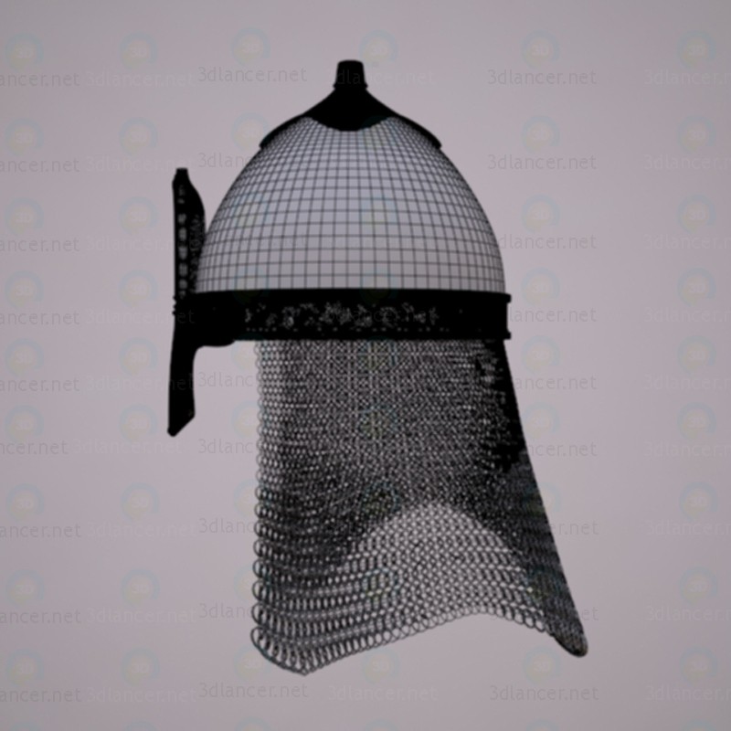 3d Russian helmet with the icon. model buy - render 3d Russian helmet with the icon. model buy - render