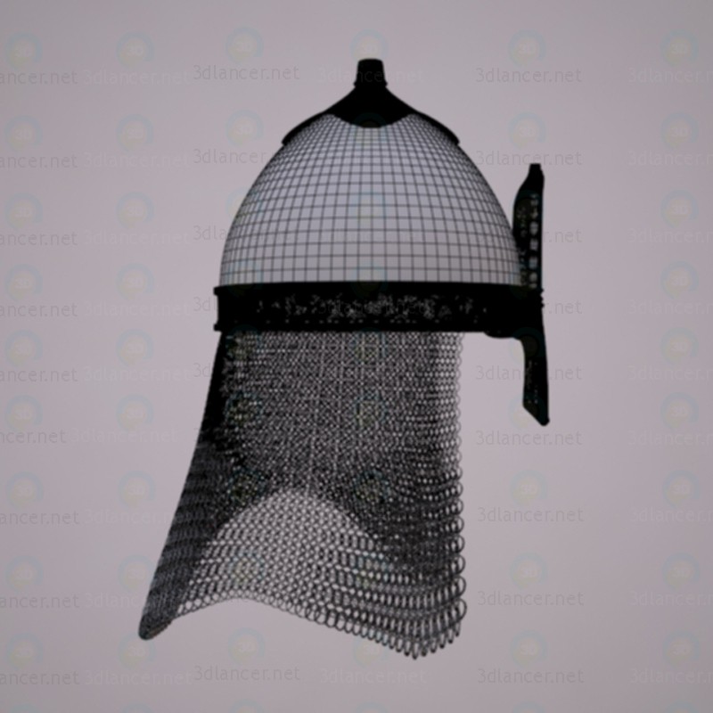 3d Russian helmet with the icon. model buy - render 3d Russian helmet with the icon. model buy - render