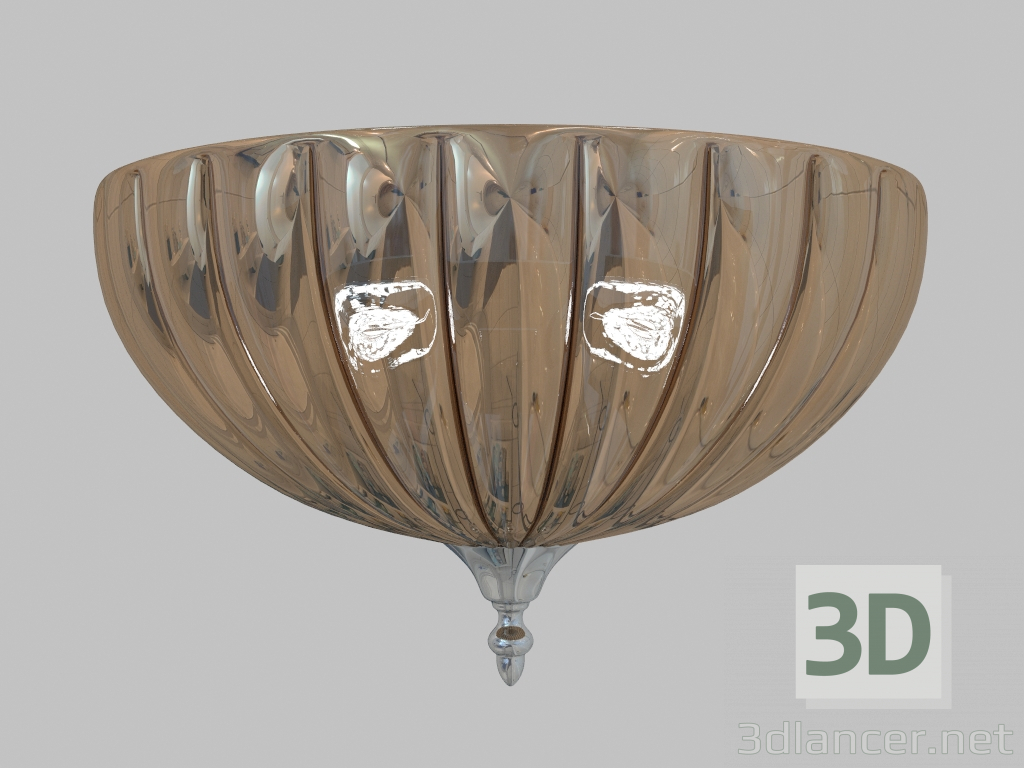 3D Modell Wandlampe (6702A biege) - Vorschau