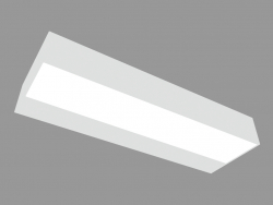 Lámpara de pared PLAN HORIZONTAL SIMPLE EMISIÓN (S3893W)