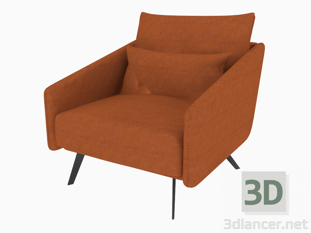 3d model Armchair (HBID) - preview