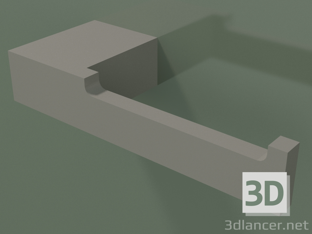 3D modeli Tuvalet kağıtlığı (90U02001, Clay C37) - önizleme