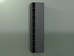 Настінна шафа з 1 правої дверцятами (8CUCFDD01, Deep Nocturne C38, L 48, P 36, H 192 cm)