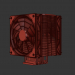 3d CPU cooling 3 - CPU cooling model buy - render