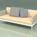 3D Modell Modulares Sofa (357 + 340, Option 2) - Vorschau