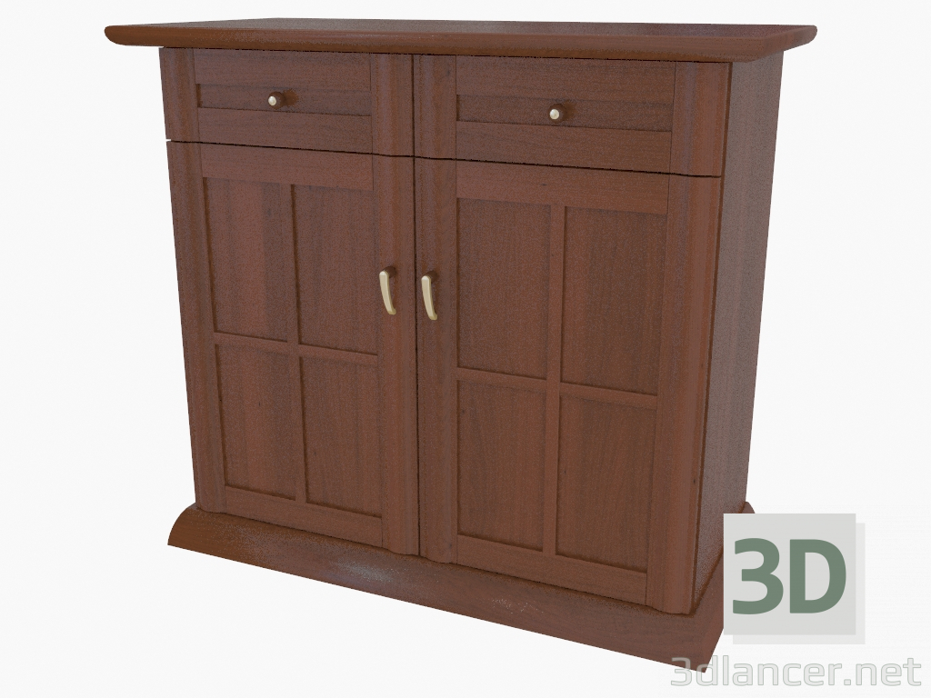 3d model Two-section buffet (237-30) - preview