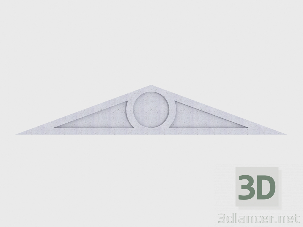 3D modeli Timpanyum (OT120D) - önizleme
