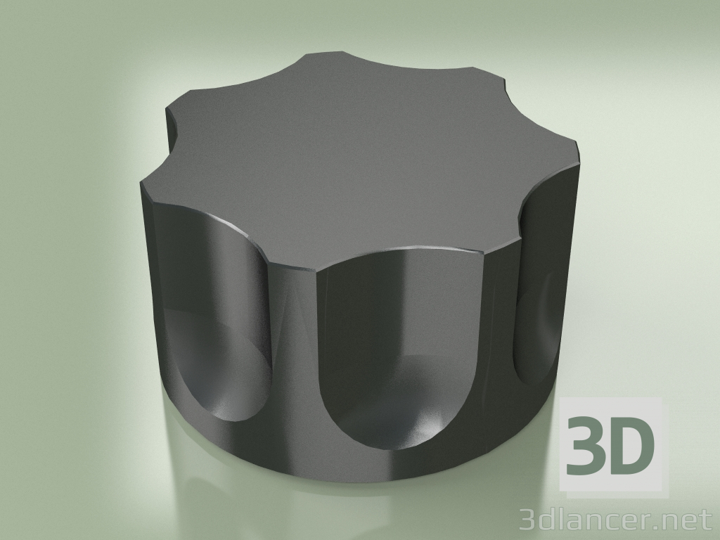 modello 3D Miscelatore idroprogressivo da banco Ø 63 mm (17 51, ON) - anteprima