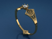 Art Nouveau ring