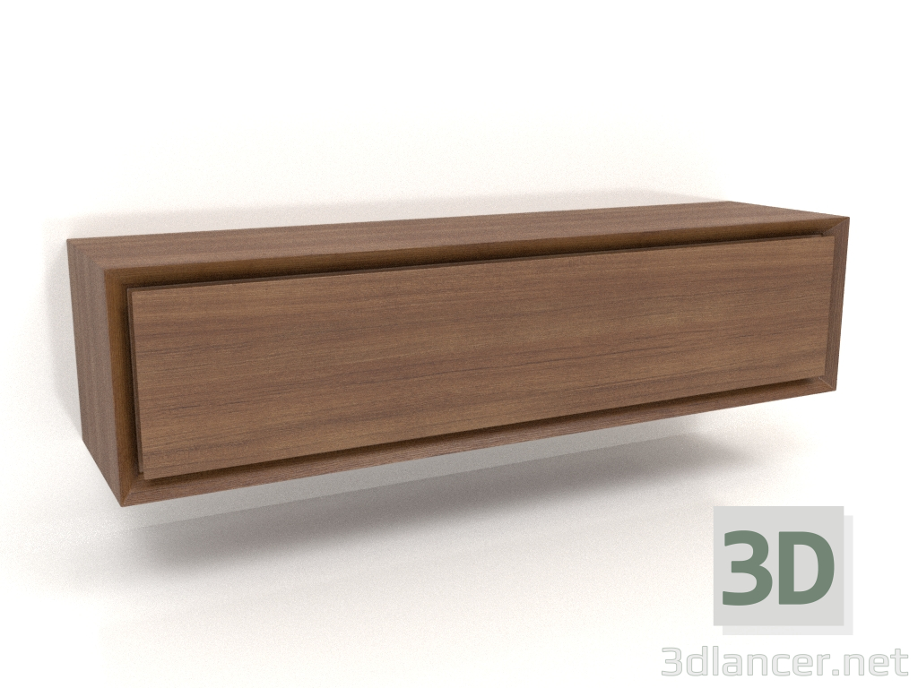 3d model Mueble TM 011 (800x200x200, madera marrón claro) - vista previa