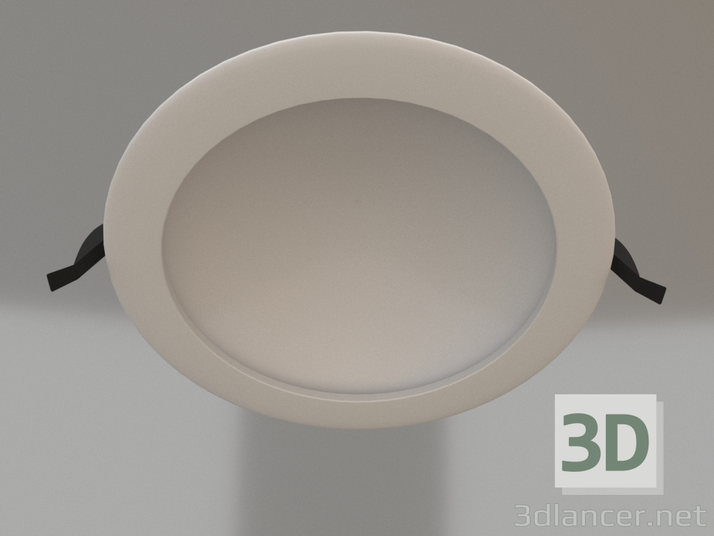 modèle 3D Luminaire encastré (C0043) - preview