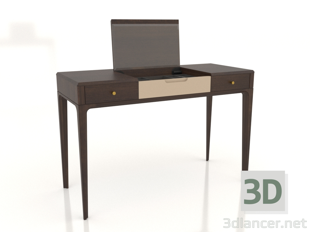 3D modeli Aynalı tuvalet masası SPAZIO (BRT2113-yasen) - önizleme