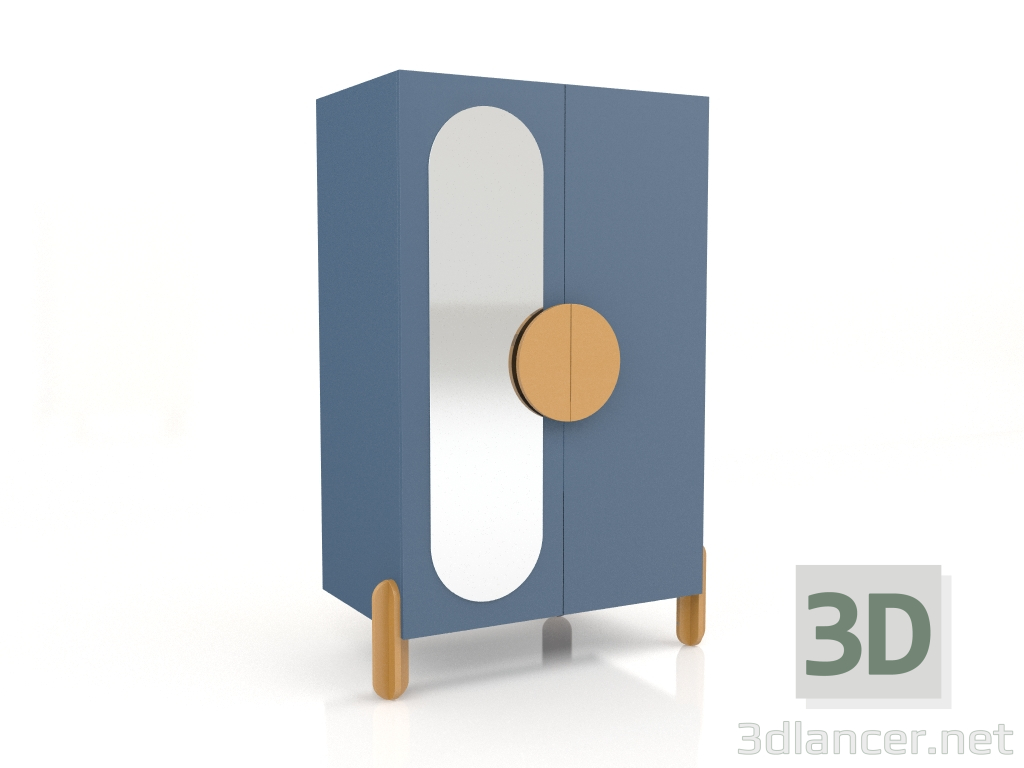 3D modeli Gardırop W1 boyut M - önizleme