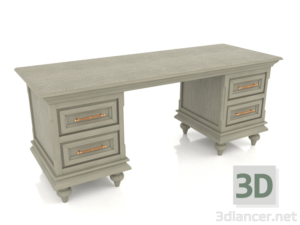 modèle 3D Table de travail - preview