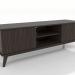 3d model TV cabinet OPEN 1500 mm (ash walnut) - preview