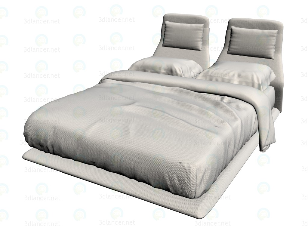 Modelo 3d Cama LLA170L - preview