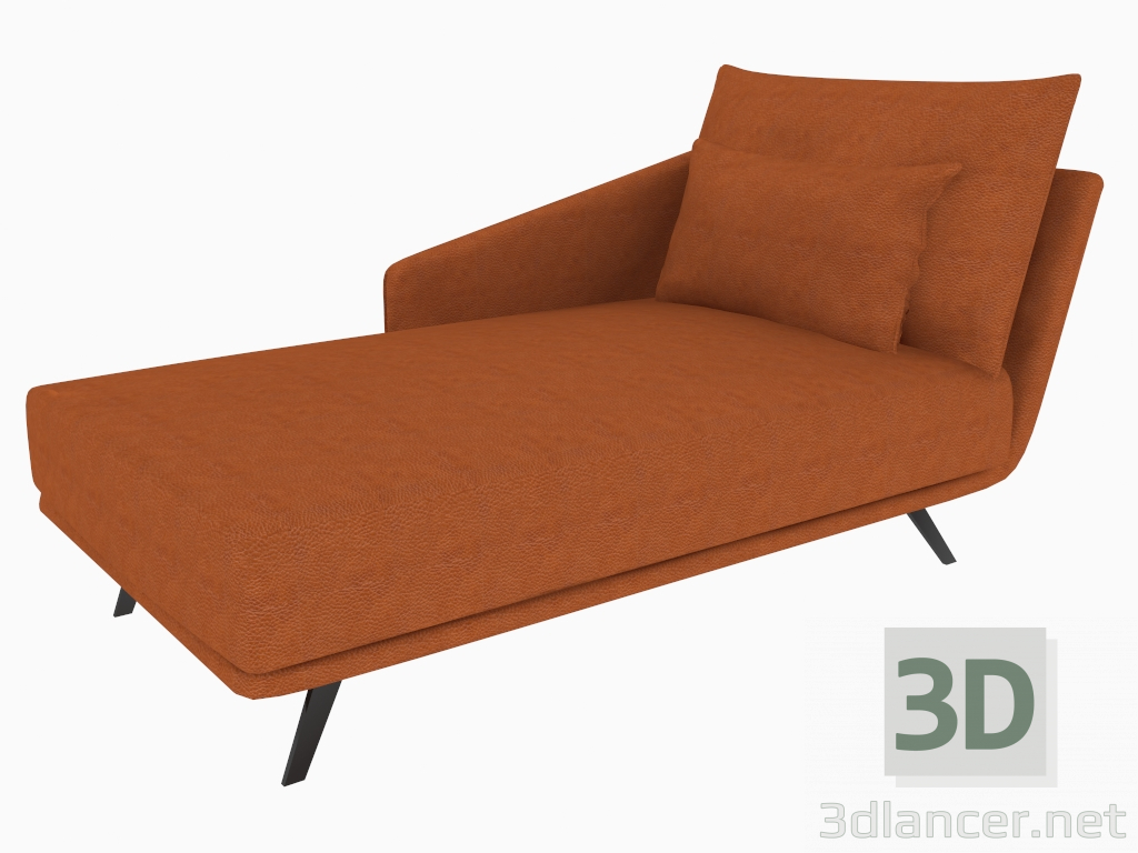 modèle 3D Chaise longue (HC HI) - preview