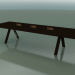 3d model Table with office worktop 5009 (H 74 - 360 x 120 cm, wenge, composition 1) - preview