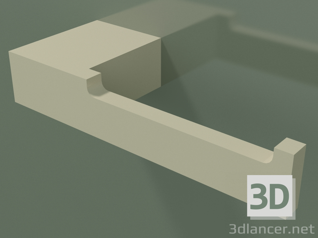 3D modeli Tuvalet kağıtlığı (90U02001, Bone C39) - önizleme