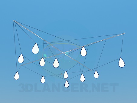 3d model Chandelier - preview 3d model Chandelier - preview