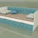 modèle 3D Canapé-lit pour ados avec 1 tiroir (Mussone) - preview