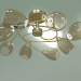 modello 3D Lampadario a soffitto Noemi 30168-8 (oro opaco) - anteprima