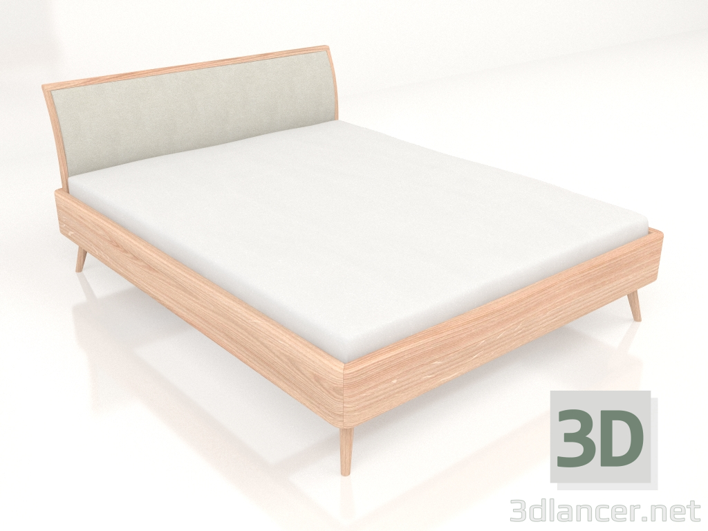 3d model Double bed Ena 160x200 - preview