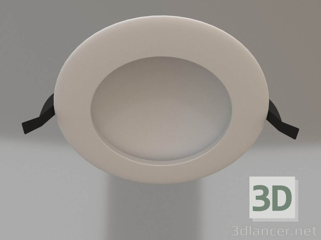 modèle 3D Luminaire encastré (C0047) - preview
