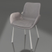 3d model Brit armchair (Dark Grey) - preview