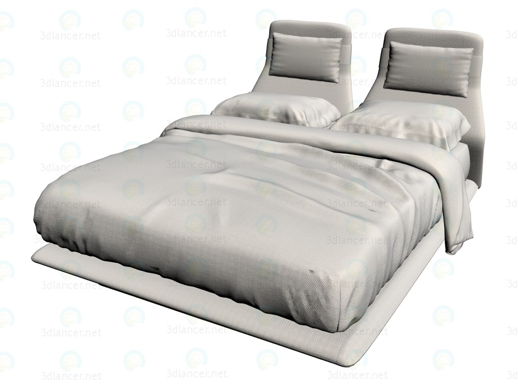 3d модель Ліжко LLA180L – превью