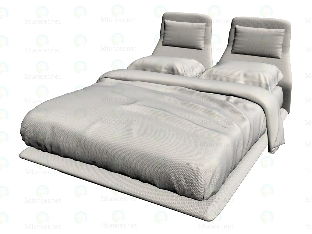 Modelo 3d Cama LLA180L - preview